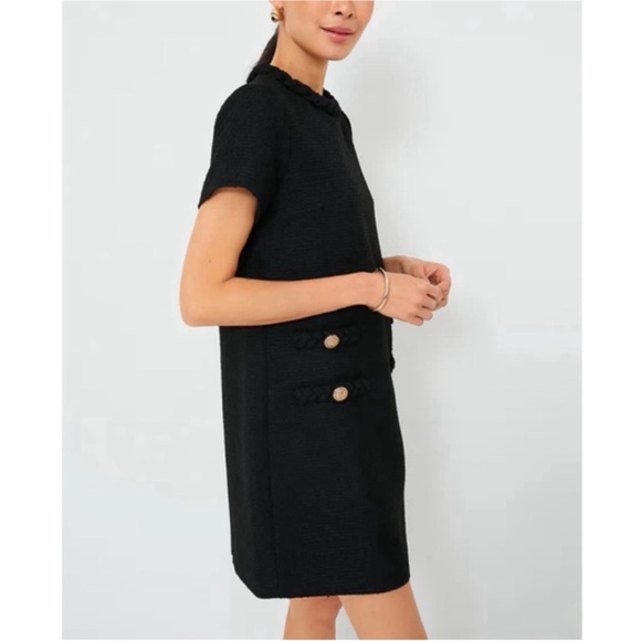 TUCKERNUCK Black Tweed Jackie Dress - Picture 4 of 11